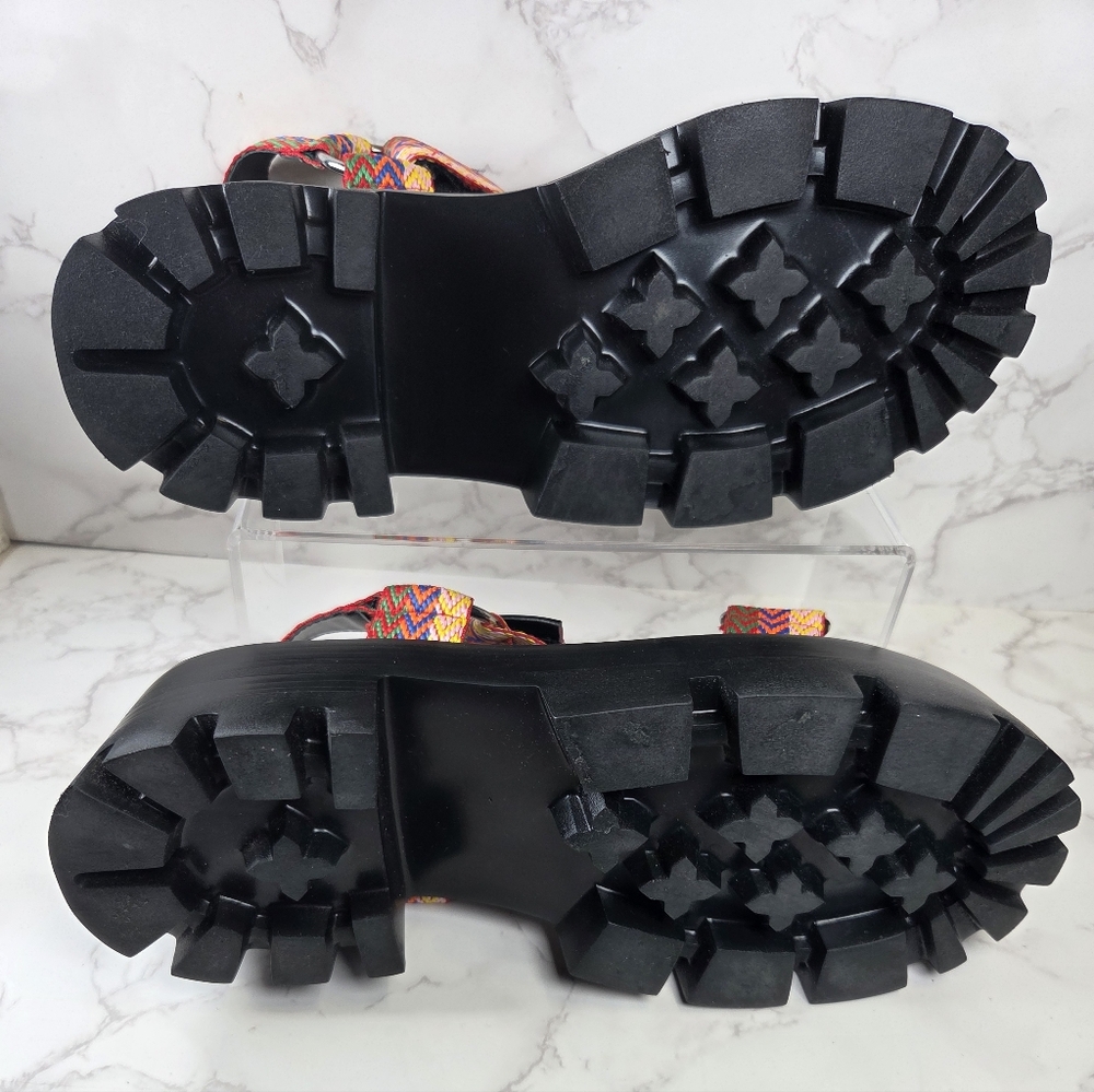 Steve Madden Women's Colorful Strappy Sandals - Picture 6 of 6